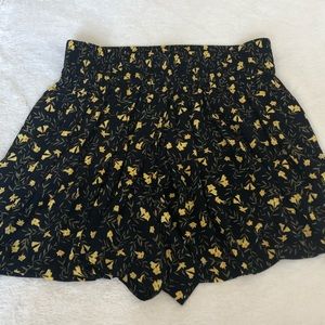 Zara flower shorts